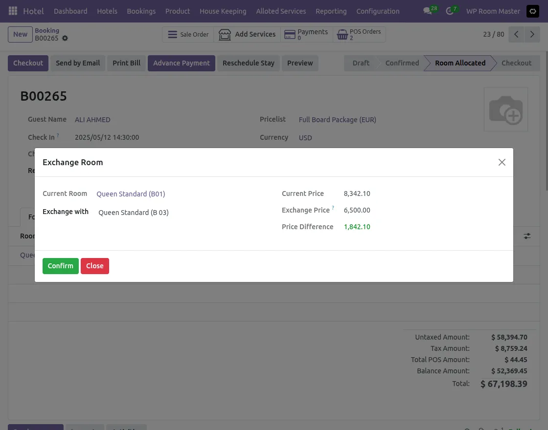 exchange-room-option