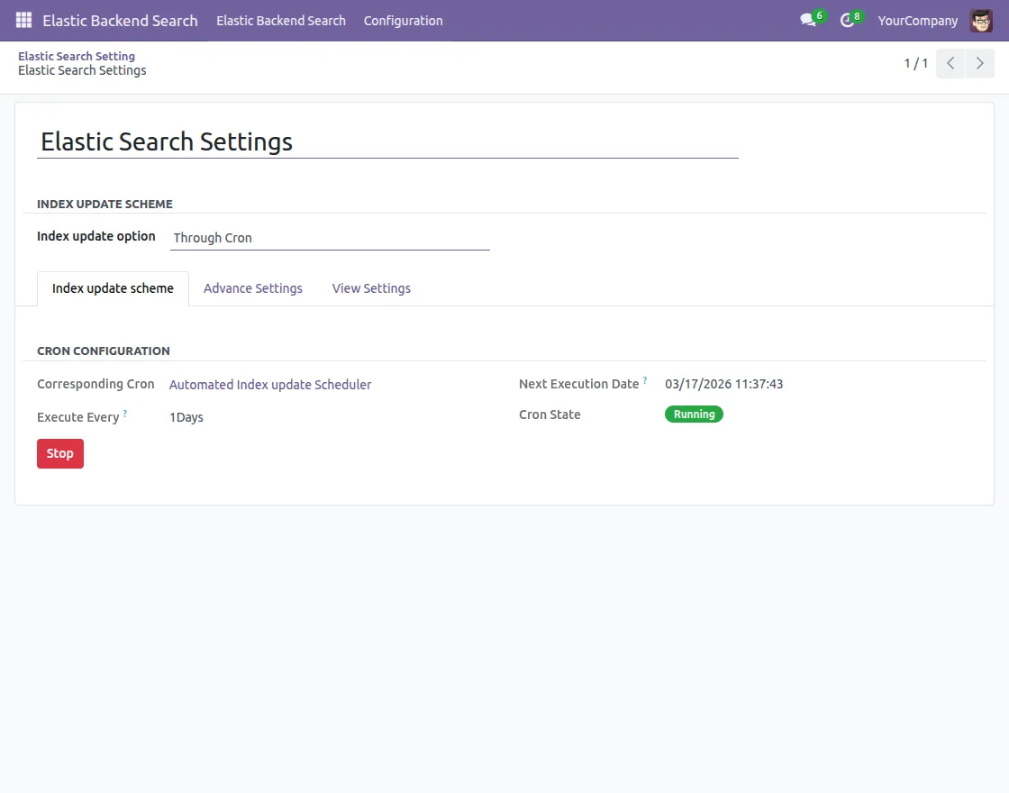 Elasticsearch Settings