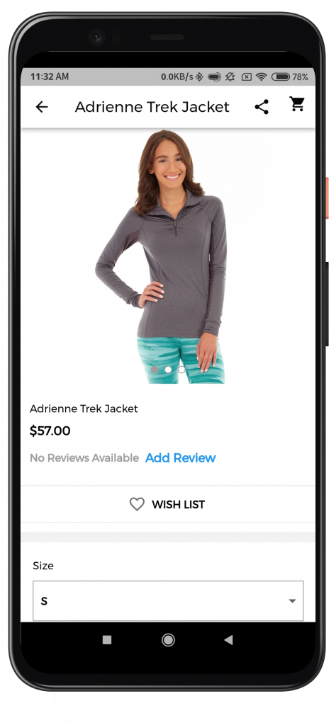 Shopify Marketplace Mobile App Product Categories