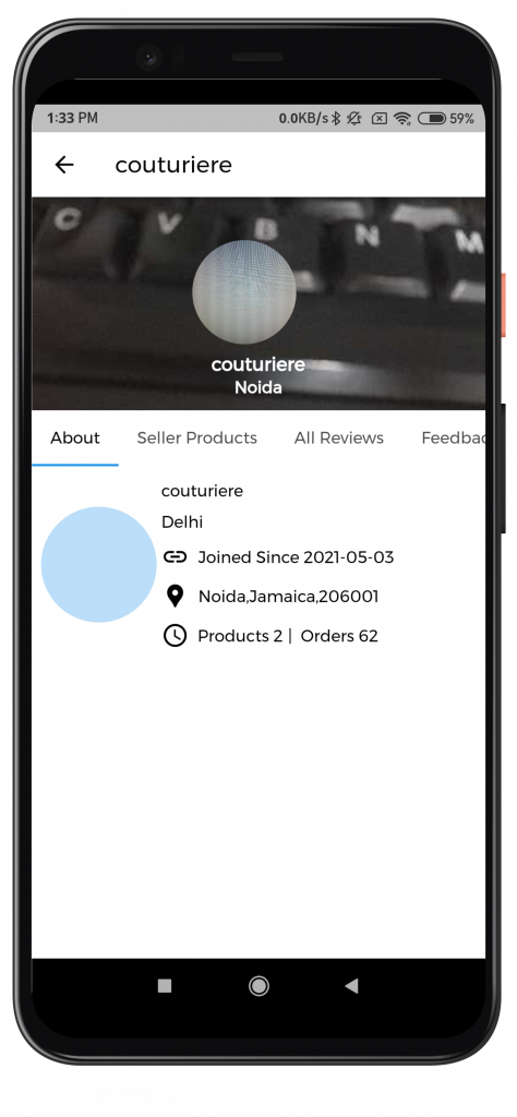 Shopify Marketplace Mobile App Seller O