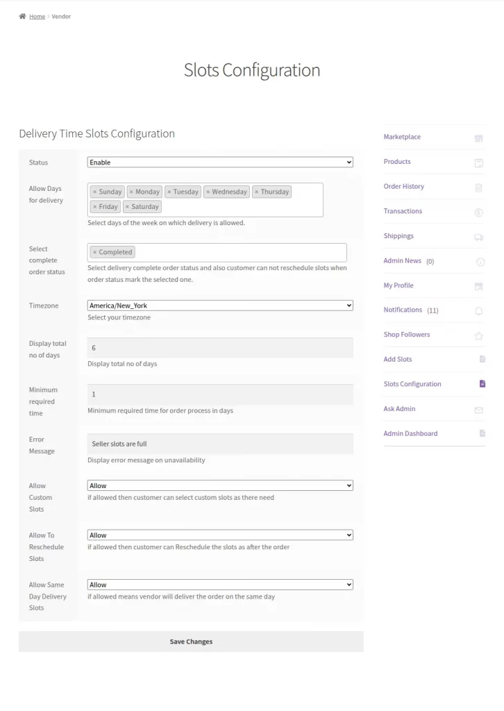 seller-configuration