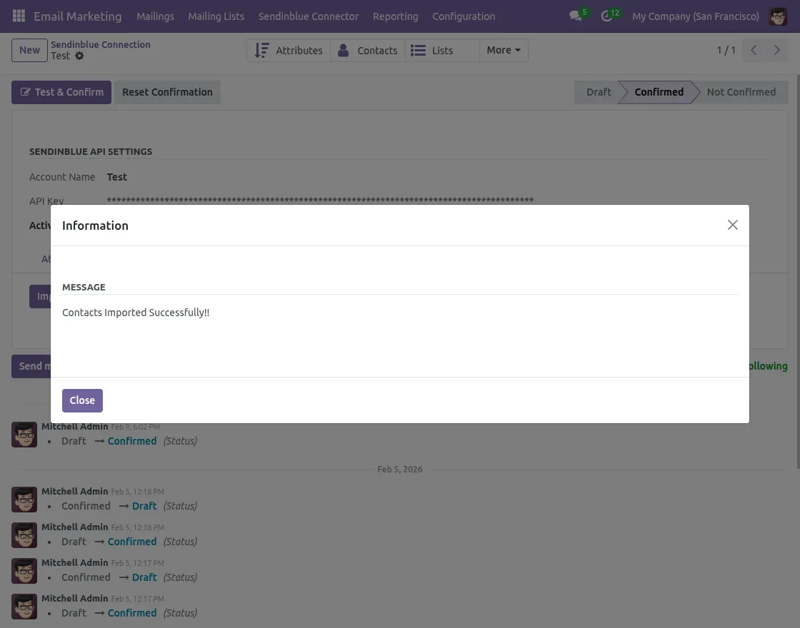 import into odoo