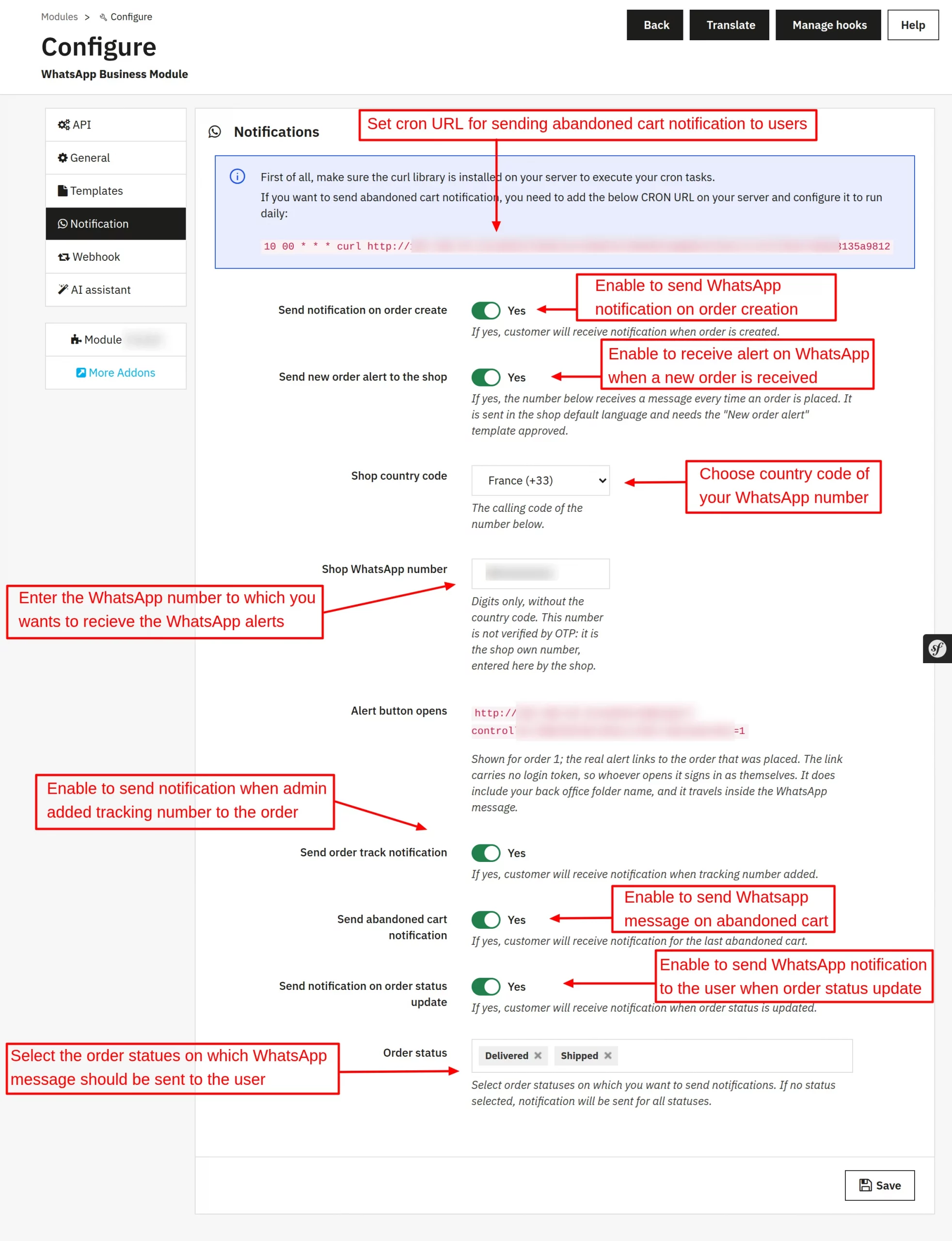 Notifications