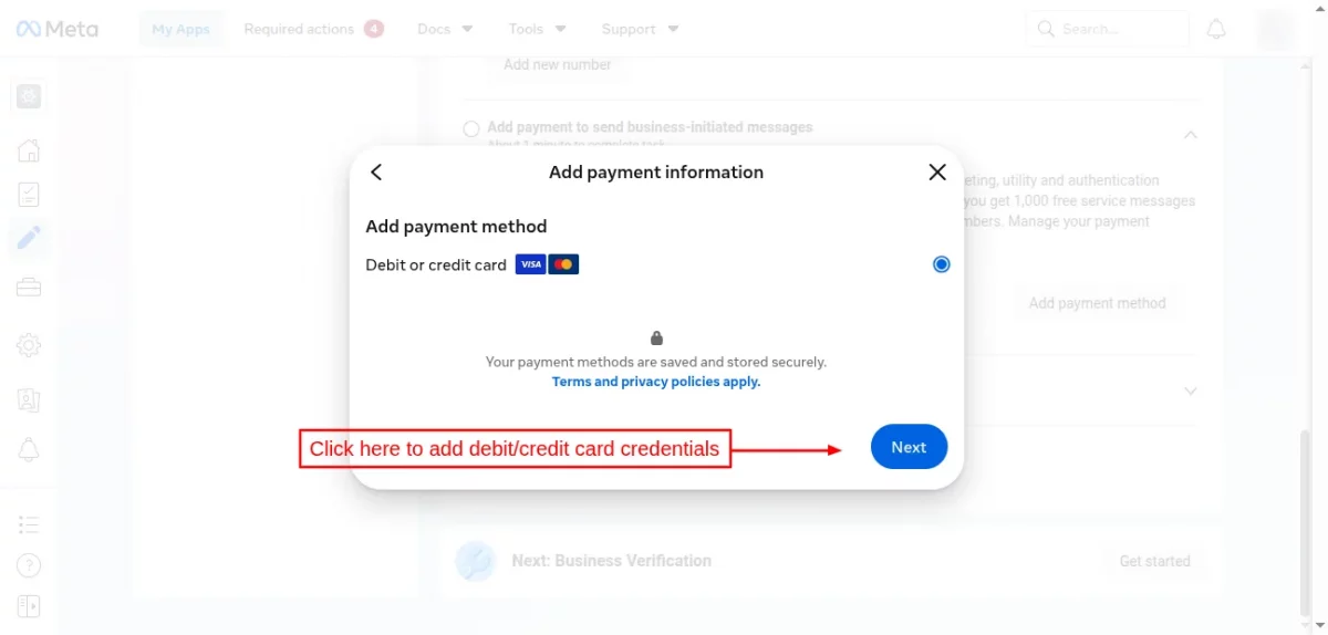 payment method