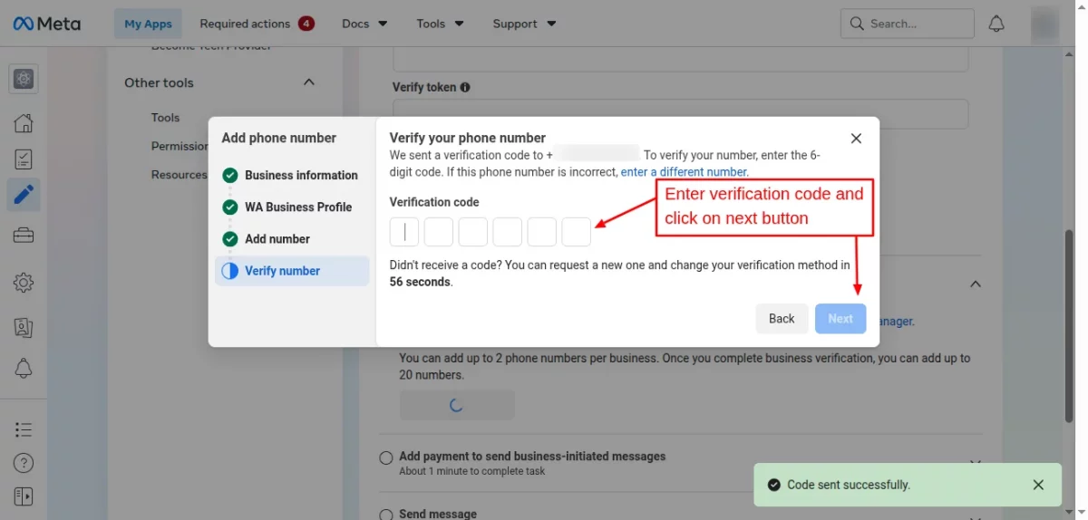 verify number