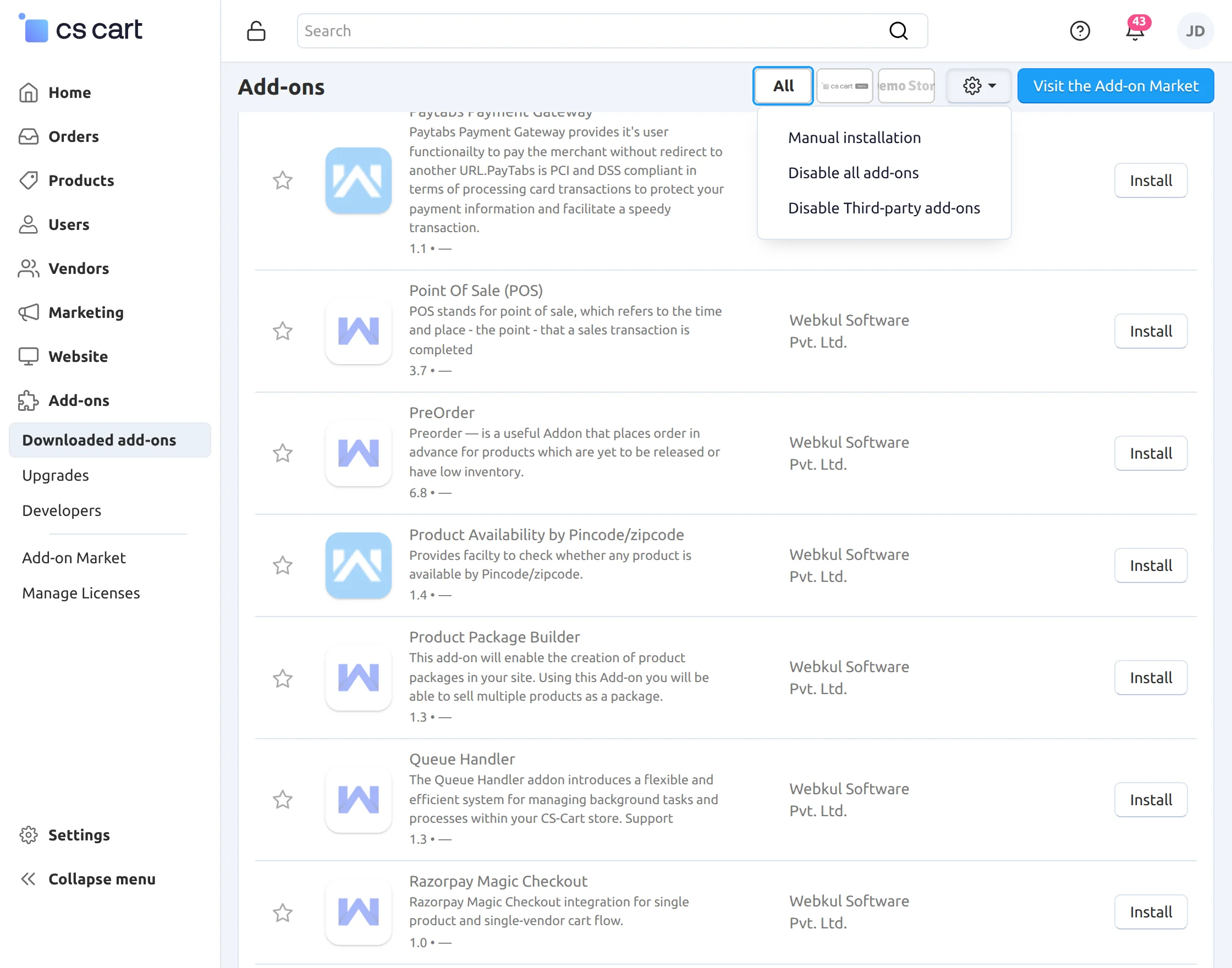 a-addon-install-page