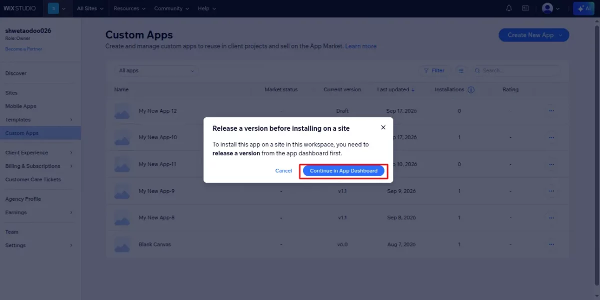 release app version