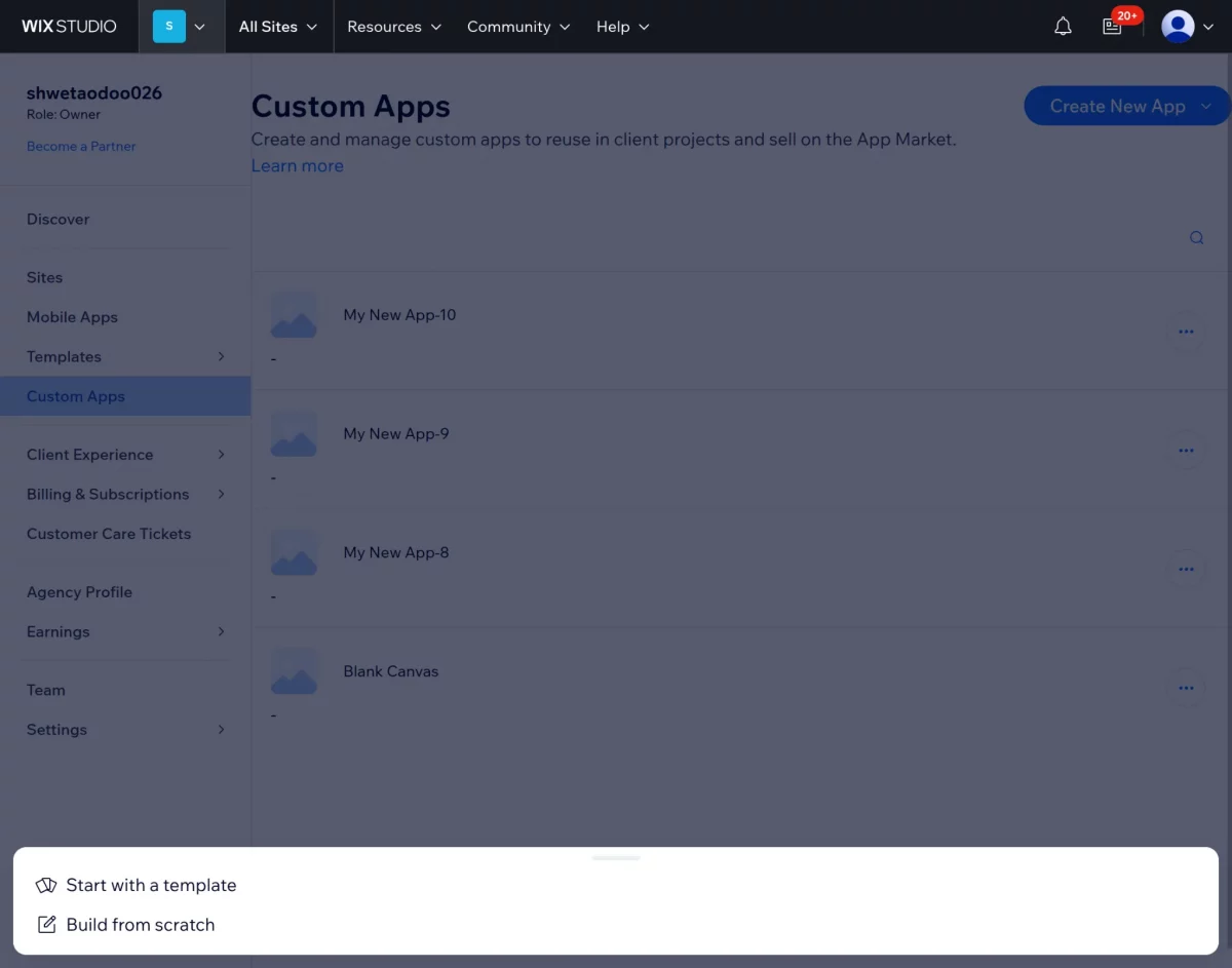 custom apps

