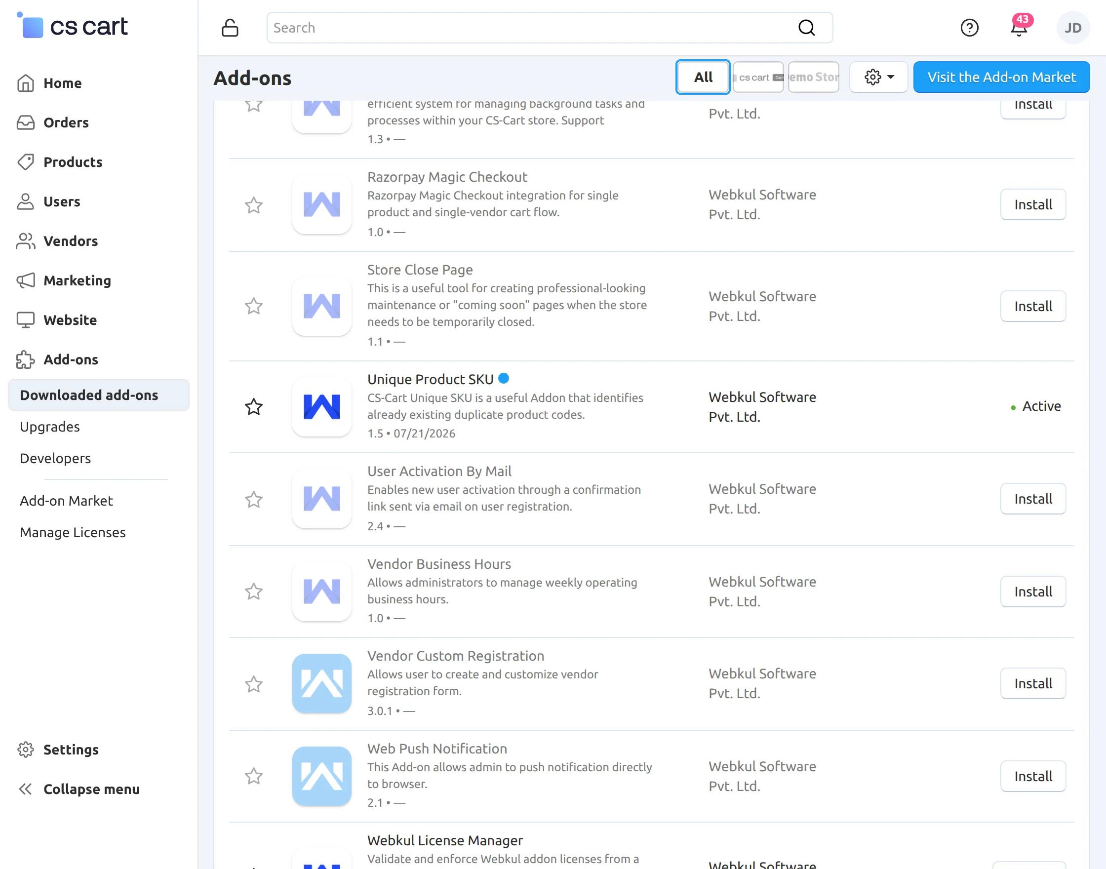 c-addon-after-installation