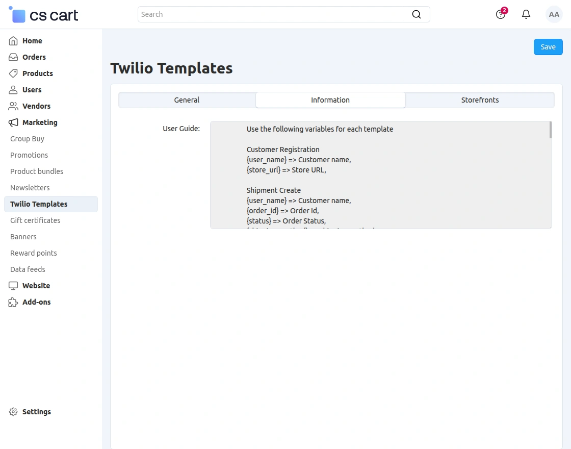 cs-cart-twilio-templates-help