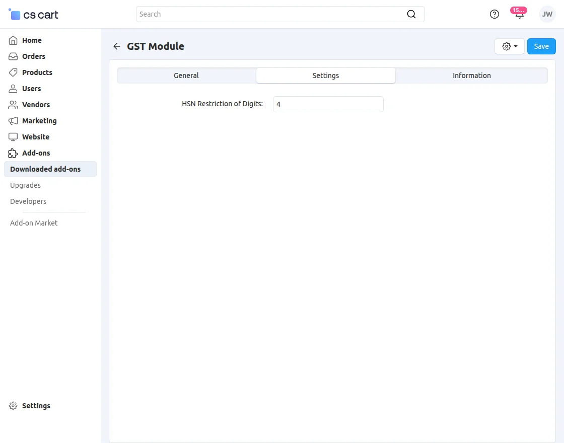 Module Configuration