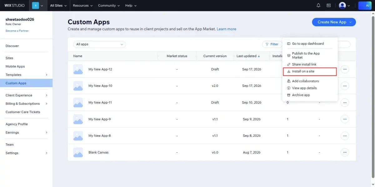 install app
