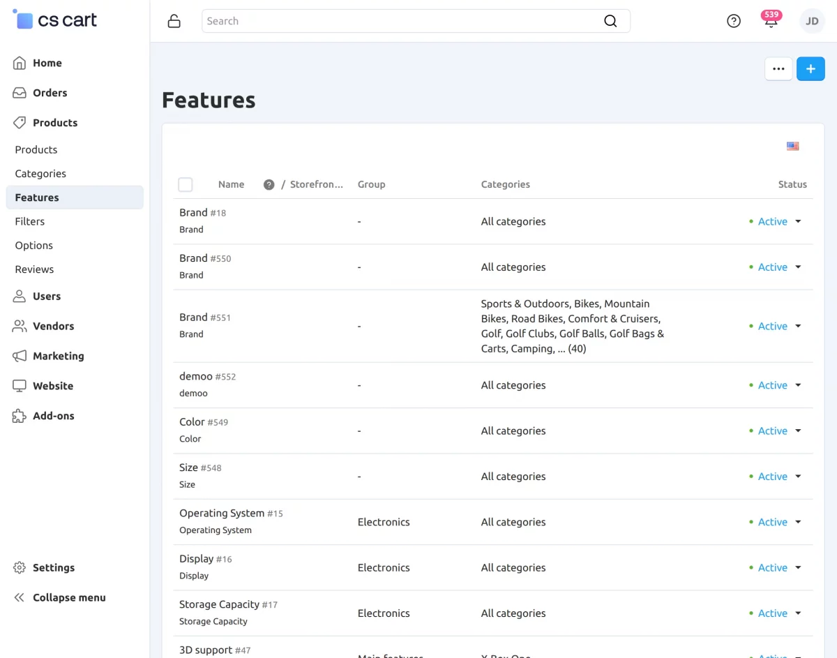 e-feature-section