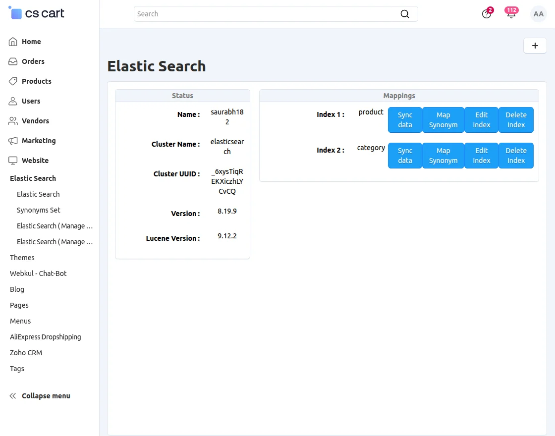elastic search
