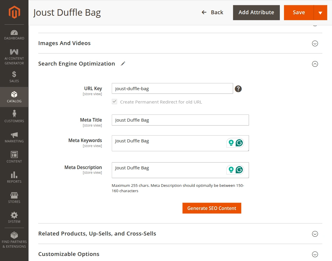 magento2-seo-ai-generated-content
