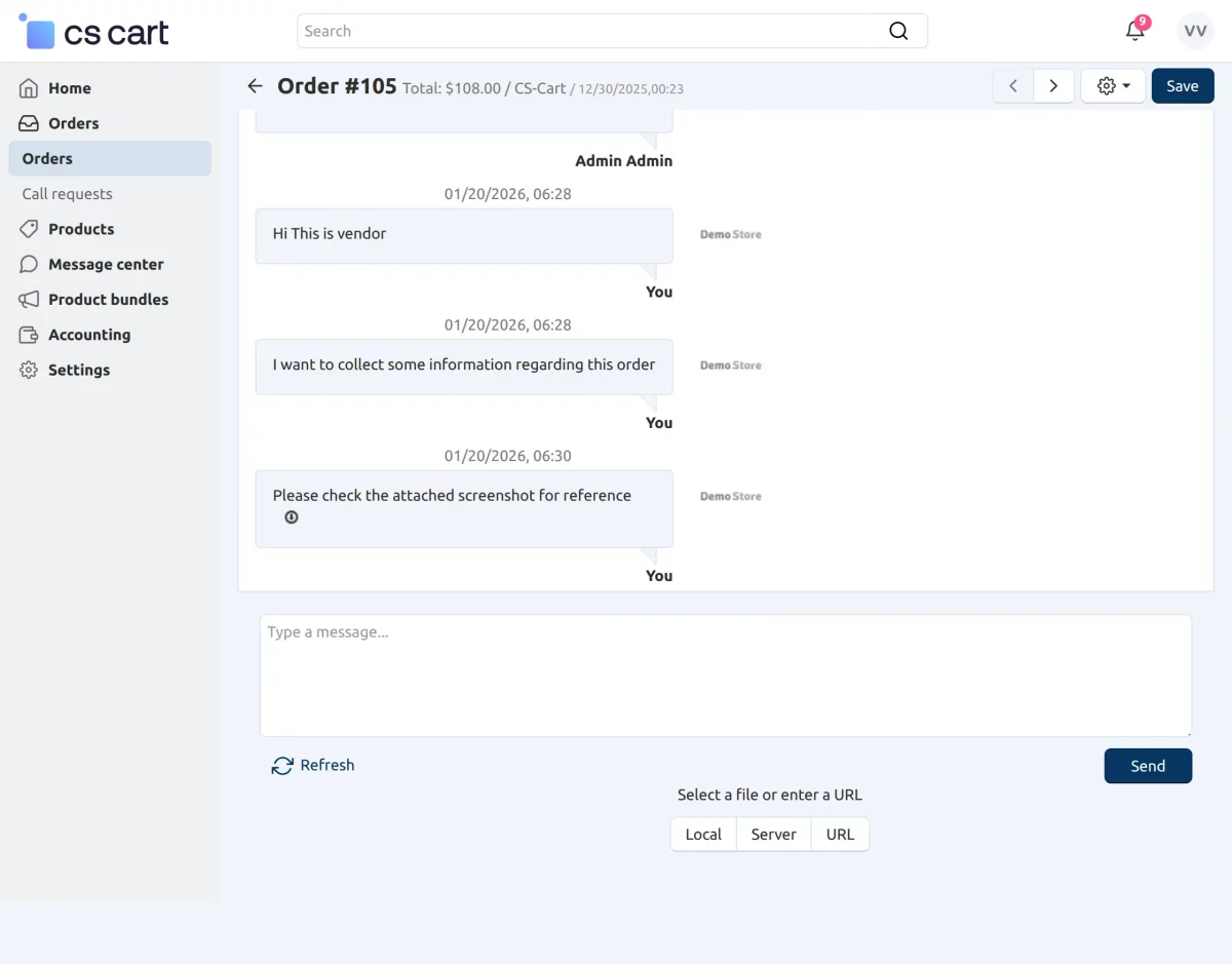 ninteen-communication-with-admin
