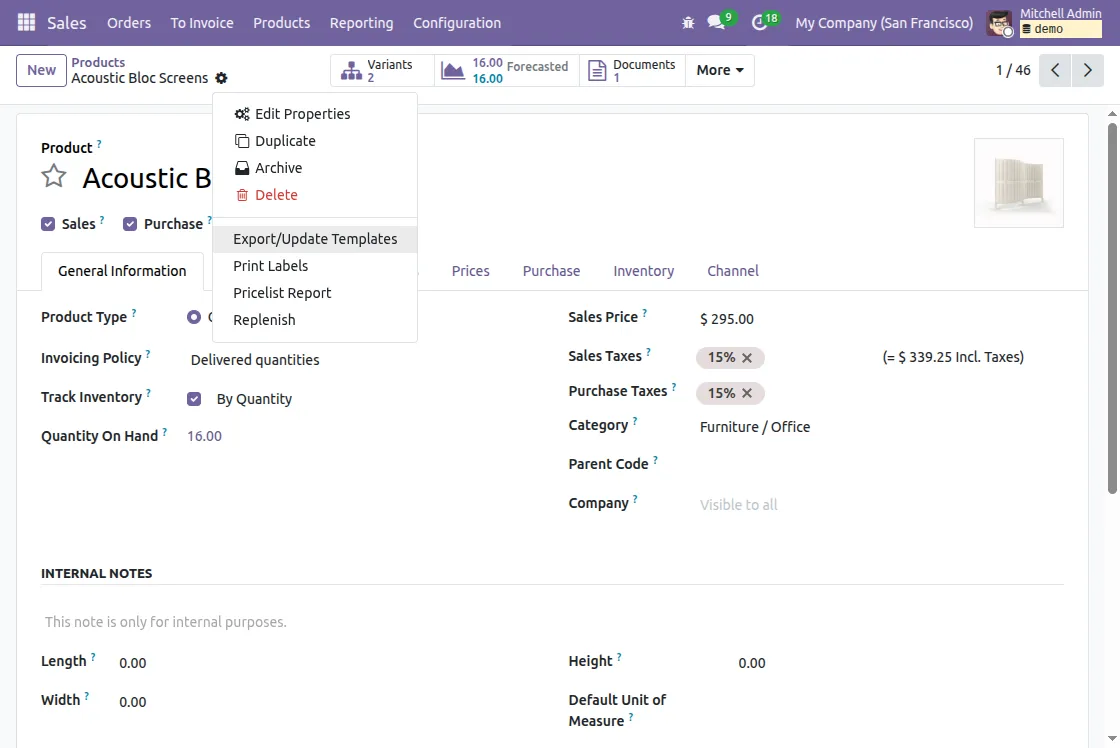 sync product directly to salla
