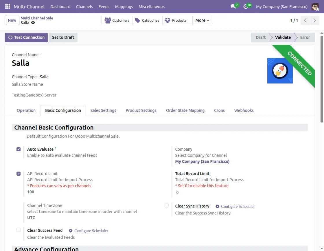 connection successful