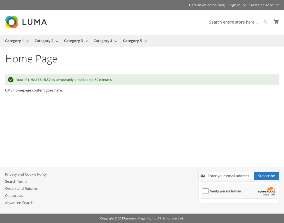 Emergency Recovery Link (Frontend)