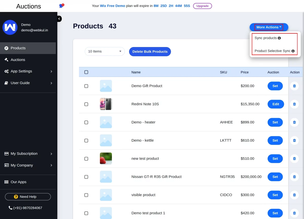 product sync
