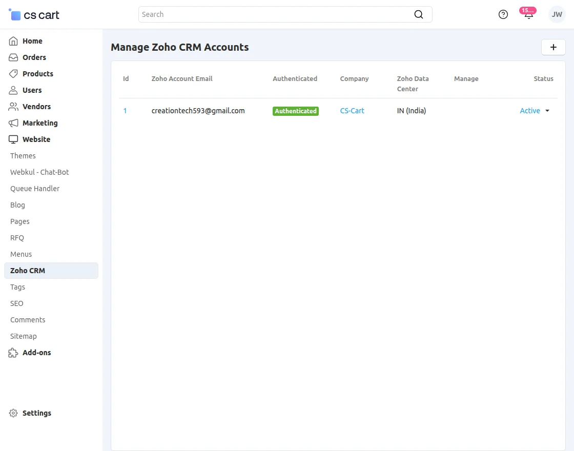 Account authentication