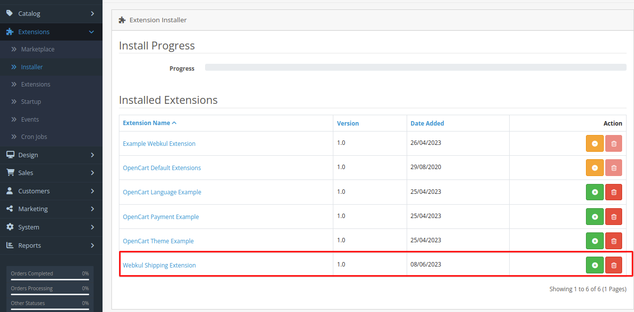 Create a shipping extension in Opencart v4 - Webkul Blog