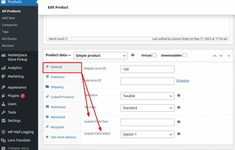 How to add custom field in the general tab of Product - Webkul Blog