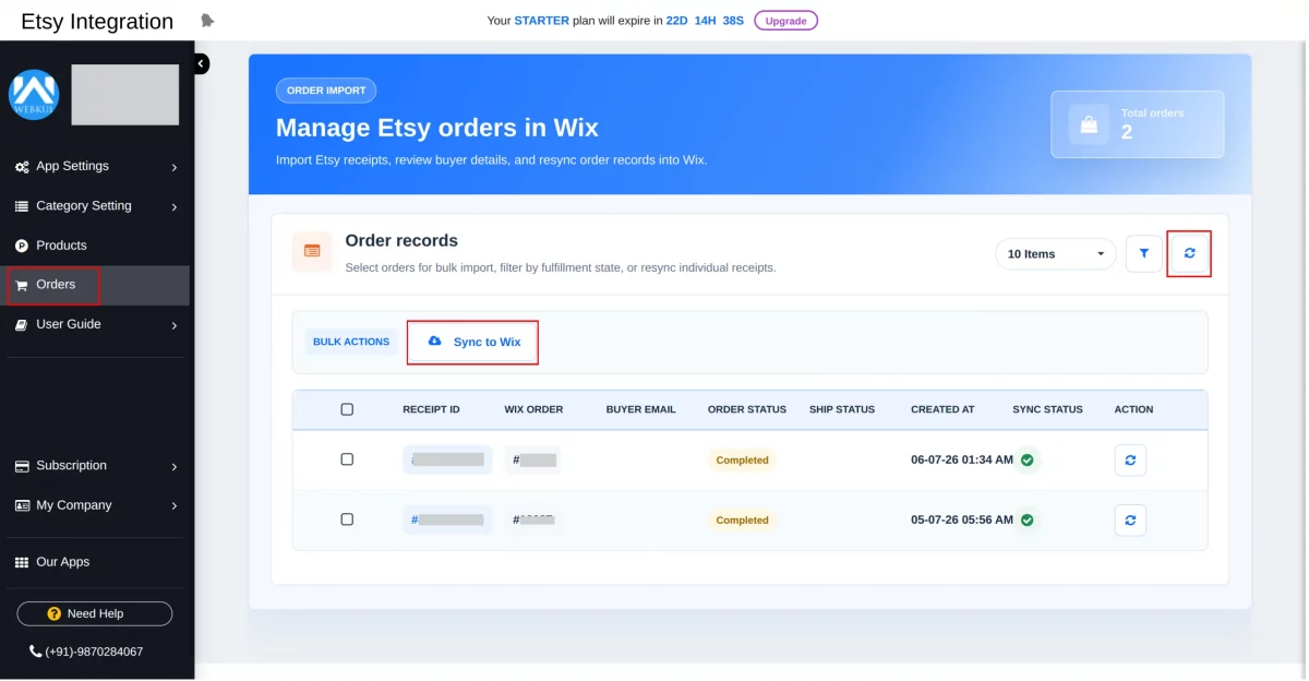 order