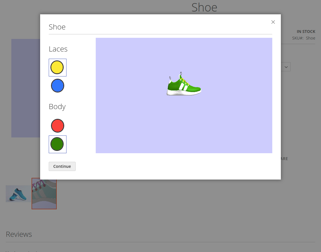 Magento 2 3D Product Configurator