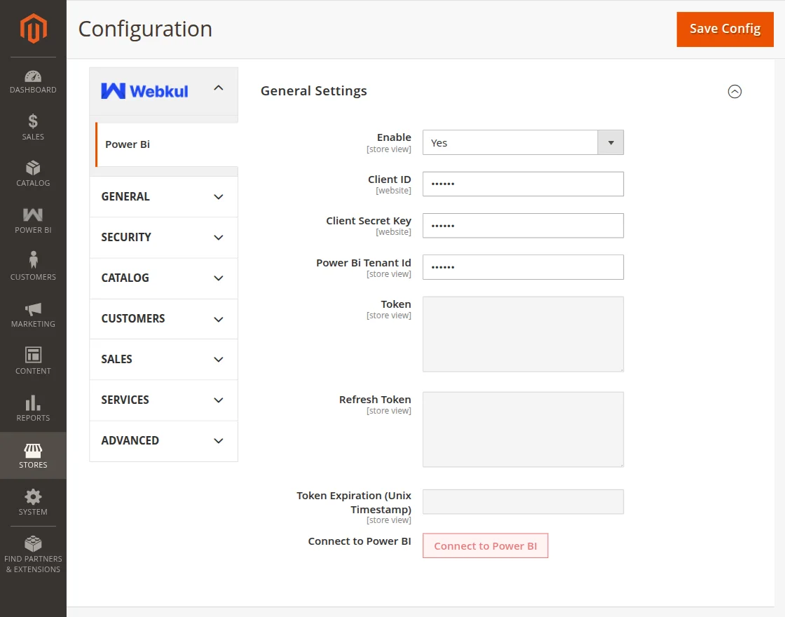 Initial Configuration