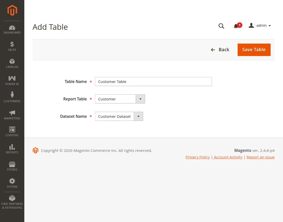 createtable