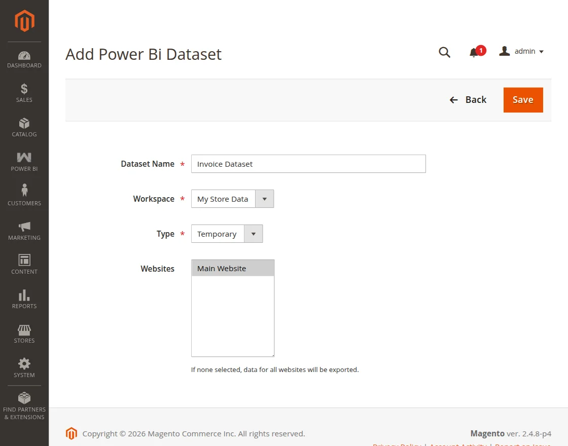 dataset add