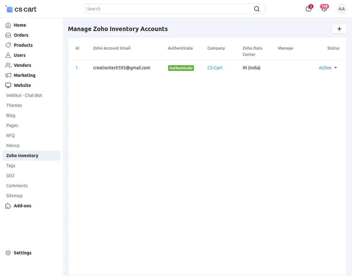 Account Authentication