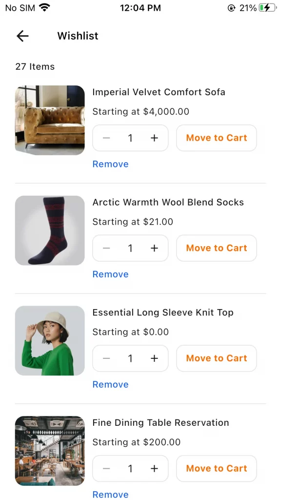 wishlists