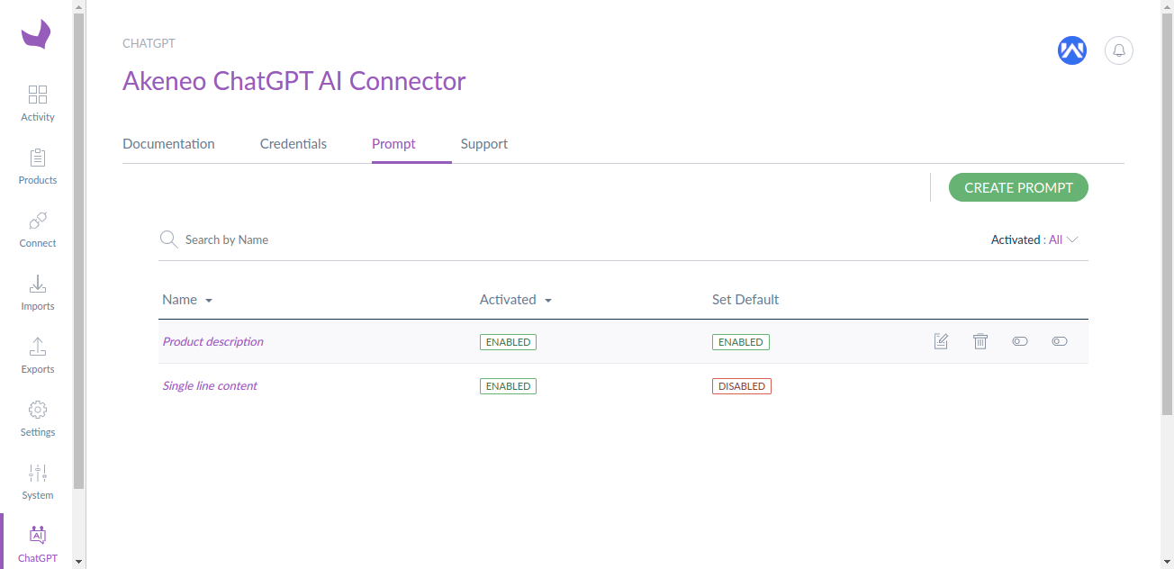 Akeneo ChatGPT AI Connector || PIM Content Creation Tool