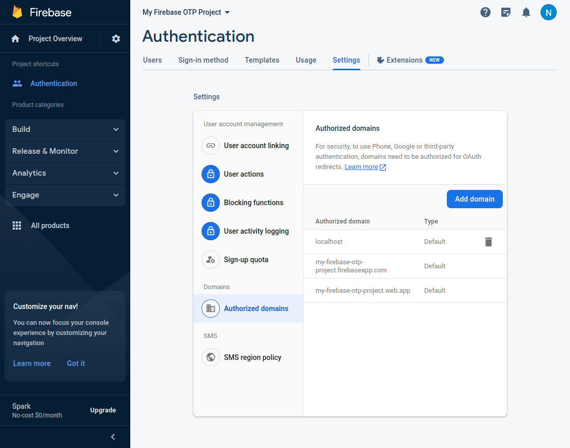 Magento 2 Firebase OTP Login