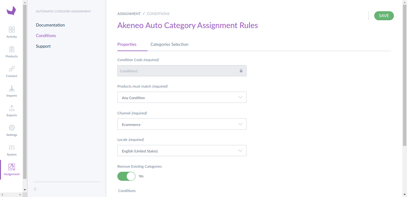 Akeneo Auto Category Assignment Rules || Bulk Category Assignment
