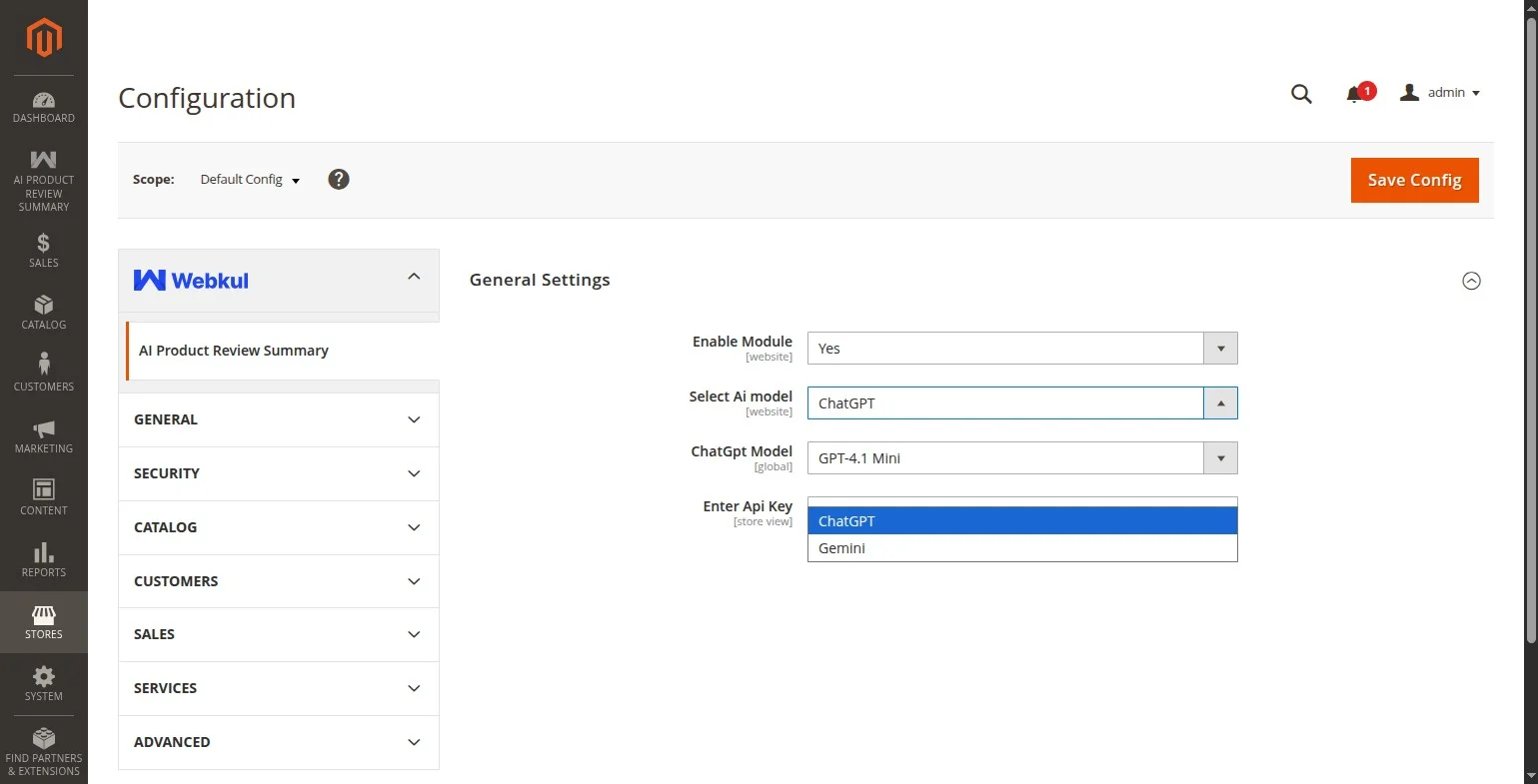 initial configuration