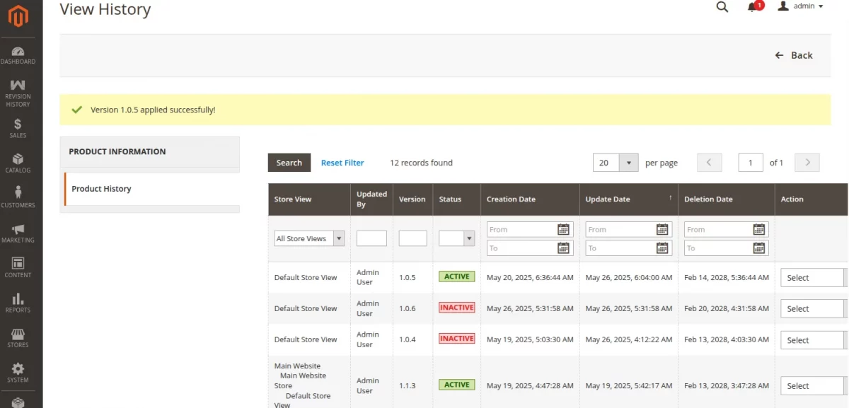 m2-product-revision-history-apply-version-success