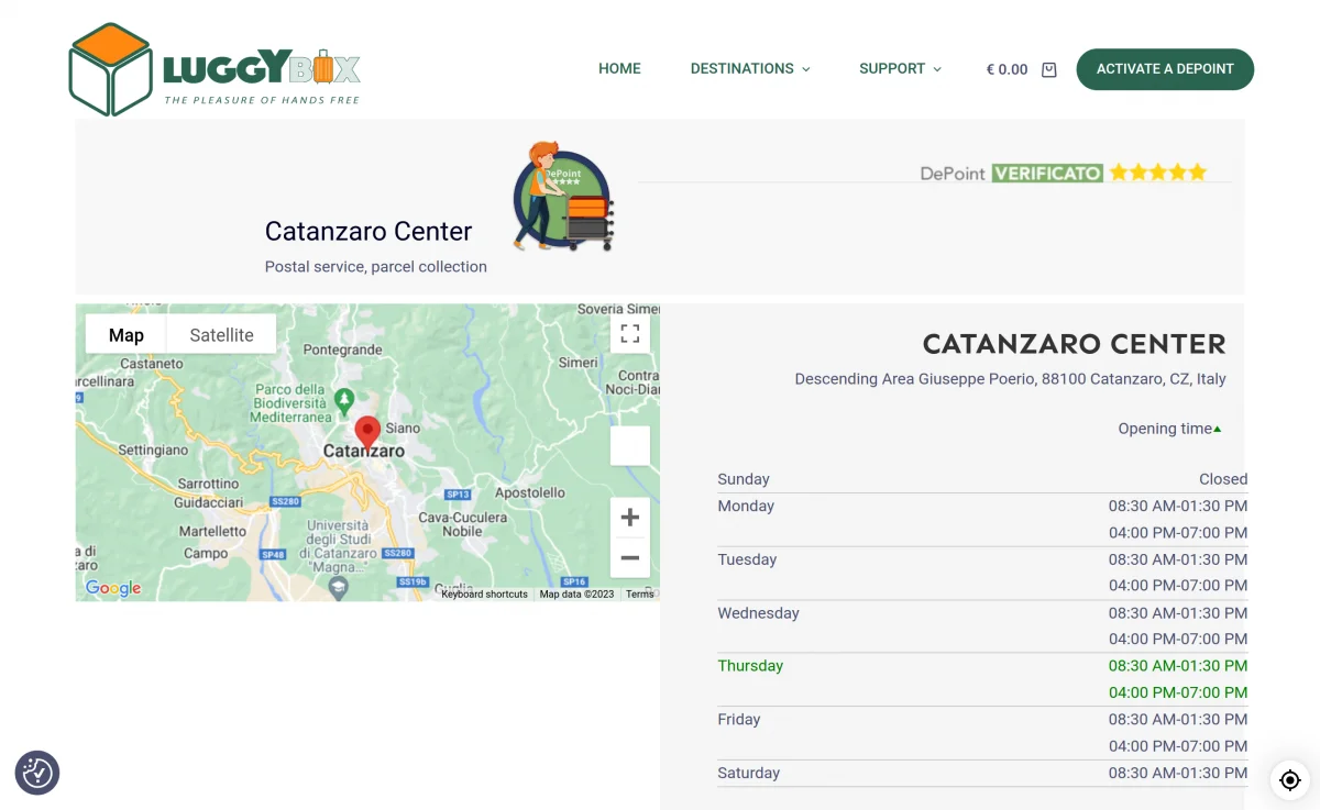 luggybox cantanzaro center