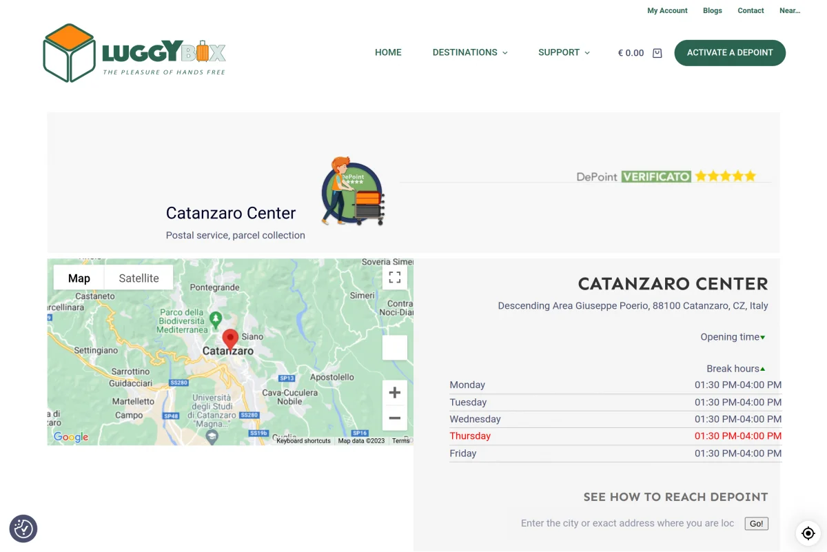 luggybox cantanzaro center