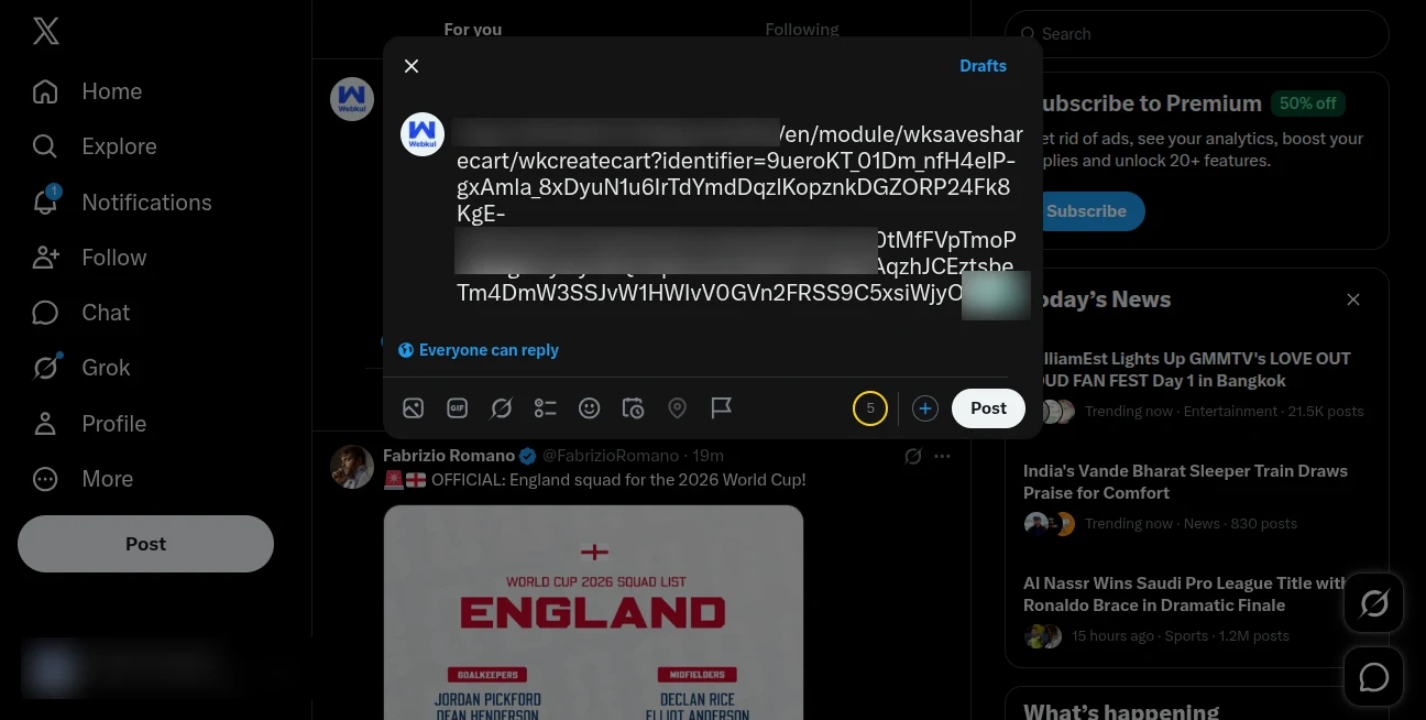 twitter end
