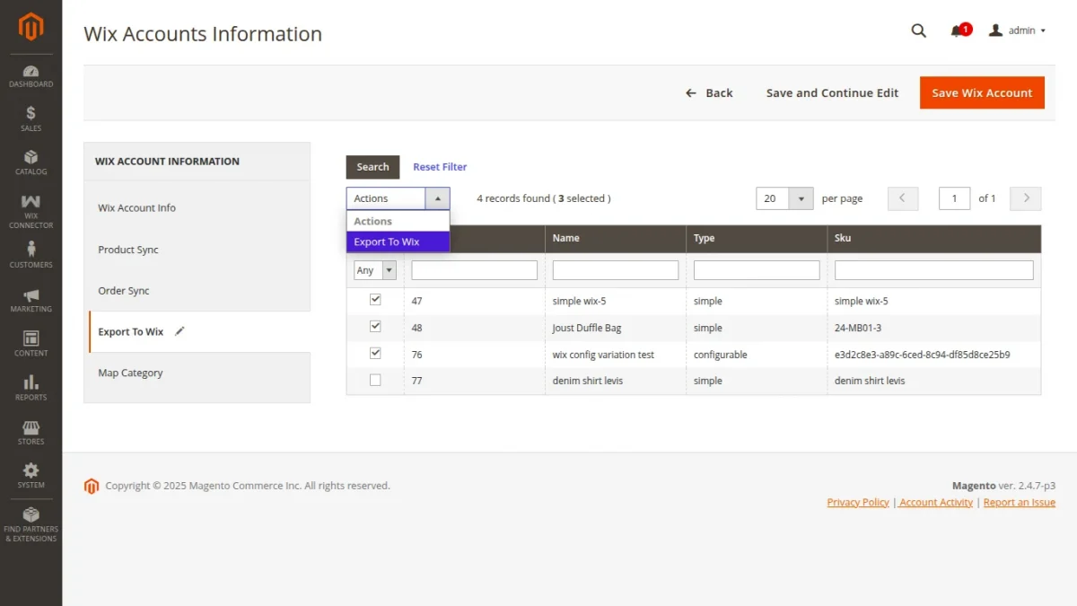 action-dropdown-export-to-wix