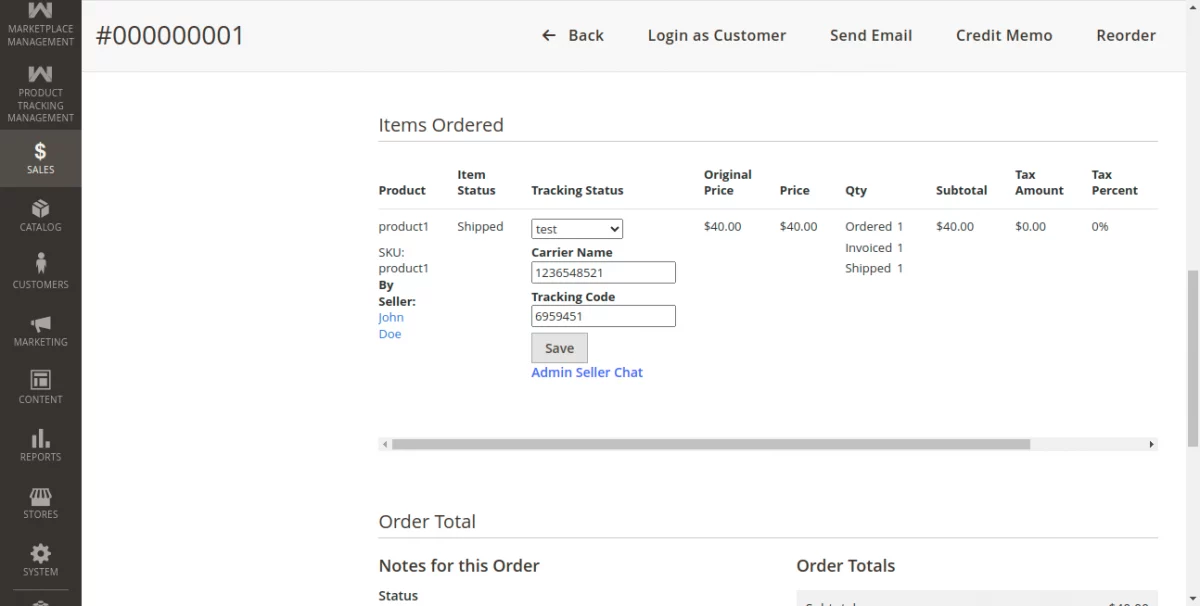 Product Tracking Status manage  orders