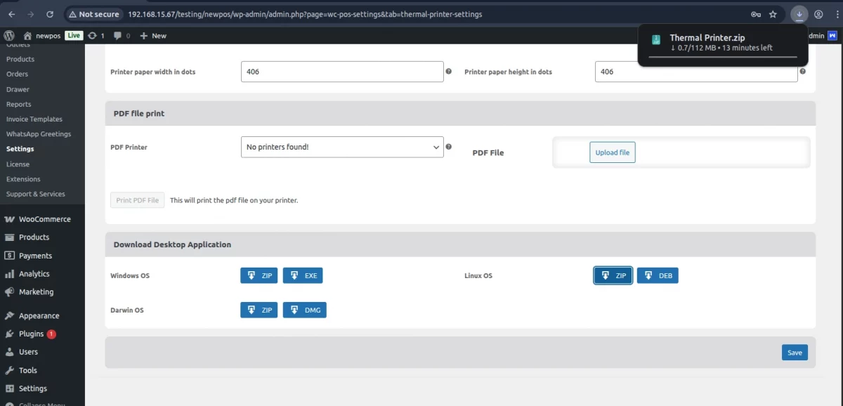 Windows OS installation