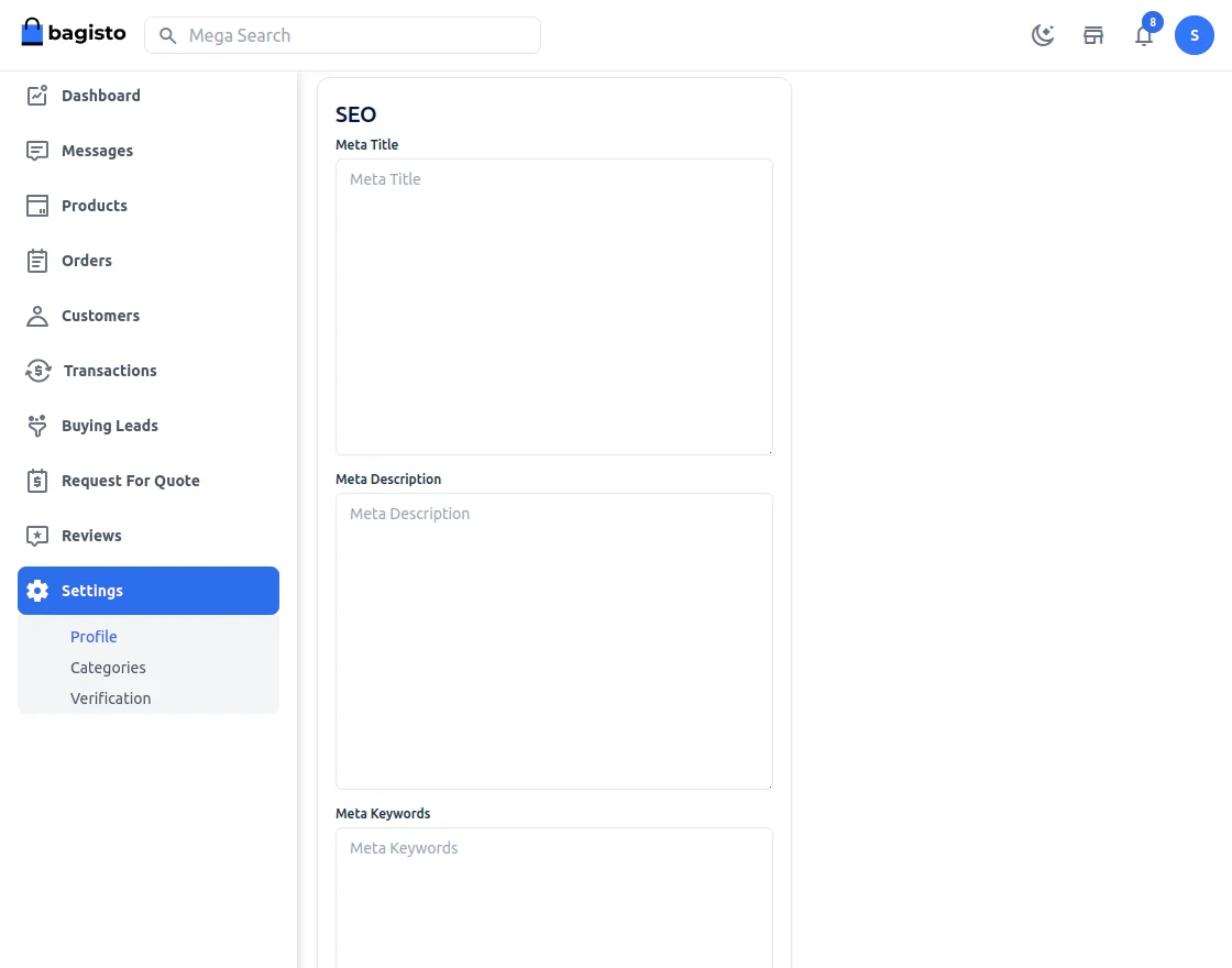 seller loin and page