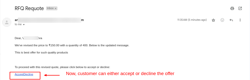 requote mail