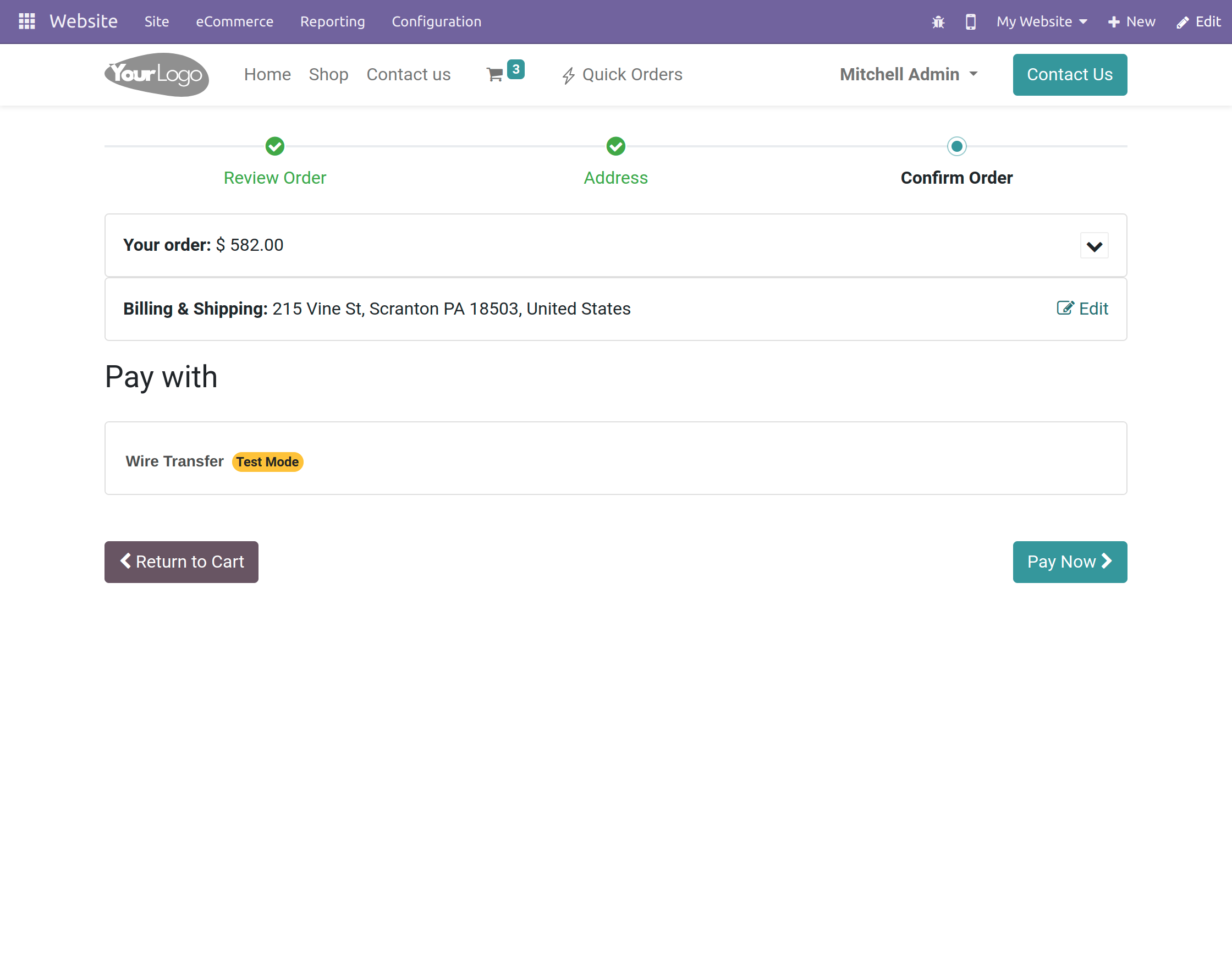 click on pay now and make the payment