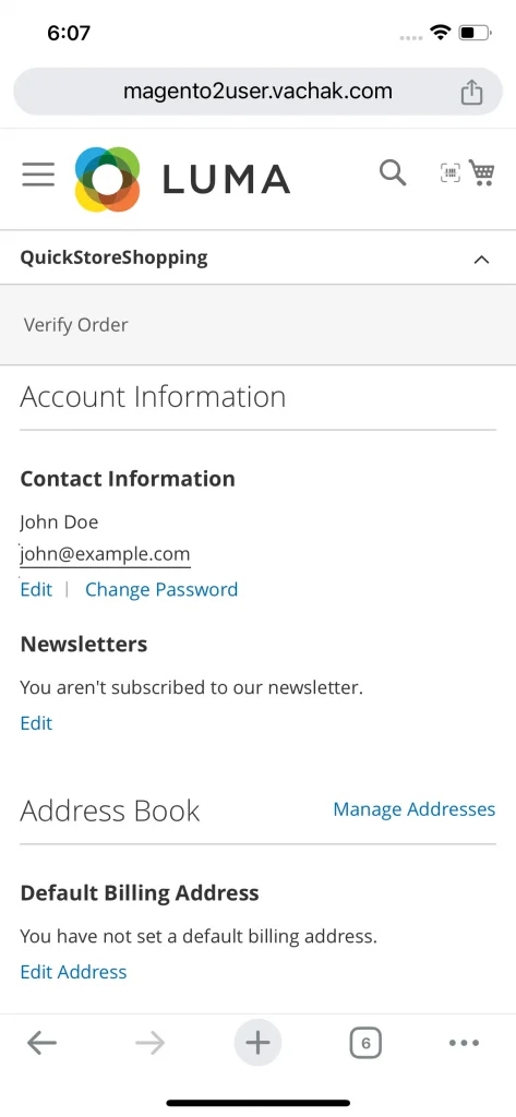 magento 2 scan and go verify order