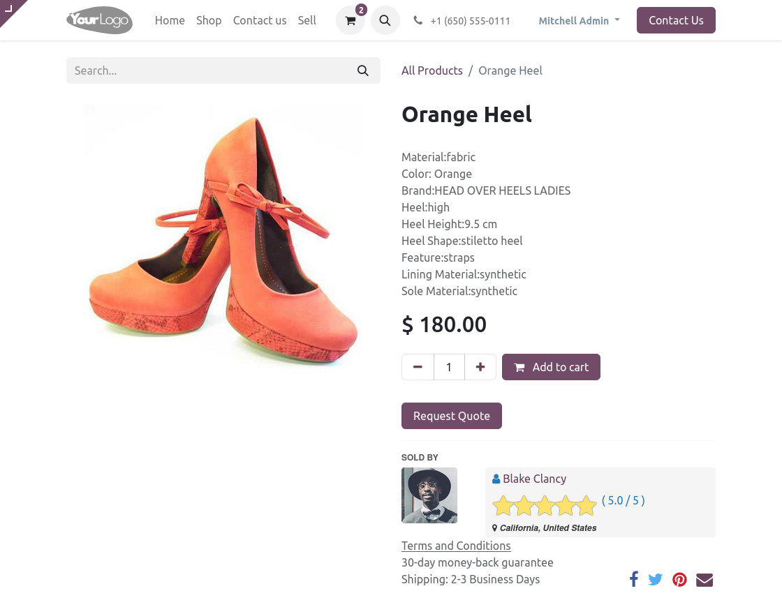 Select Request Quote.